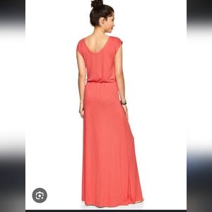 GAP Coral Maxi Dress
